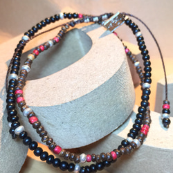 【BG】Mix beads 2Wrap Bracelet〈BG15B0035〉 4枚目の画像