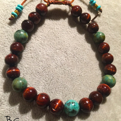 【BG】Natural stone bracelet 〈BG16B0023〉ブレスレット 5枚目の画像