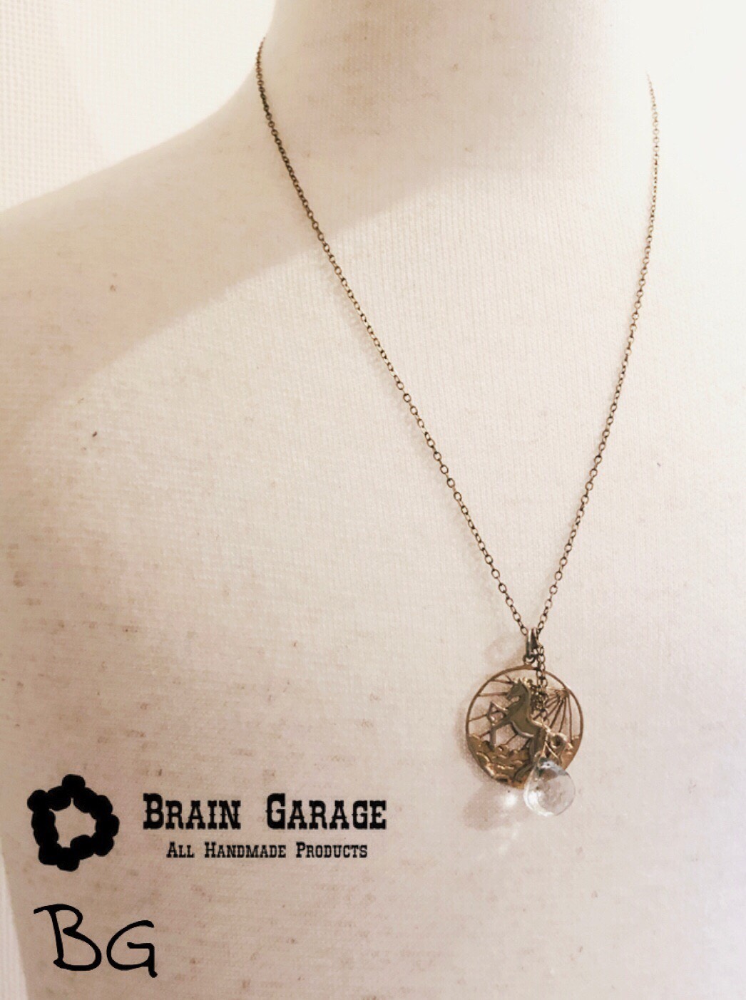 【BG】Antique gold necklace〈BG19N0002WV〉レディースネックレス