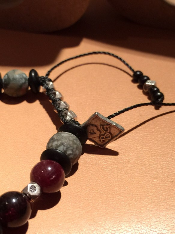 【BG】Natural Stone&Silver925 Bracelet 〈BG15B0013〉 4枚目の画像