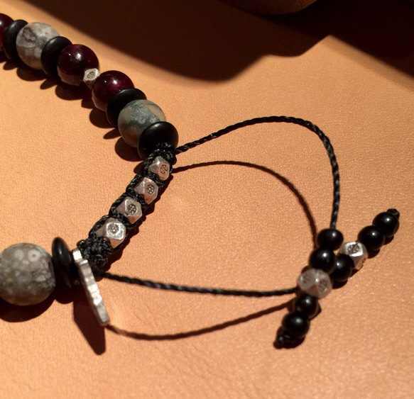 【BG】Natural Stone&Silver925 Bracelet 〈BG15B0013〉 5枚目の画像