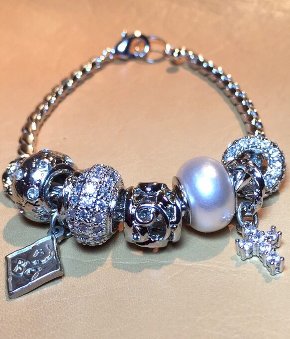 【BG】Charm Beads bracelet〈BG15B0026W〉