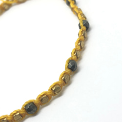 【BG】Brass beads bracelet 〈BG20B0008〉メンズブレスレット 2枚目の画像