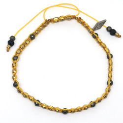 【BG】Brass beads bracelet 〈BG20B0008〉メンズブレスレット 1枚目の画像
