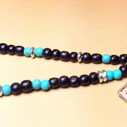 【BG】Buffalo horn&Turquoise Anklet〈BG15A0034〉 4枚目の画像