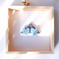 096 Mihanada popolo Tajimi Mino ware tile 傳統文物 Earrings Heart 第1張的照片