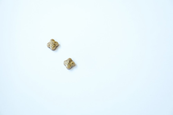 364 江戶茶波波羅多治見美濃瓦傳統文物耳環小花 第2張的照片