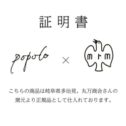 383-n 結晶（けっしょう）popolo(ぽぽろ)多治見美濃焼タイル伝統文化品 ネックレス　六角 10枚目の画像