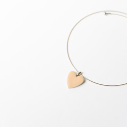 093-c Apricot popolo Tajimi Minoyaki Tile 傳統文化物品 Choker Heart 第2張的照片