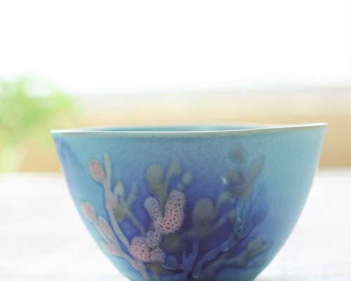 希少！南島焼のボウルキャサリン・ロマリー作やちむん