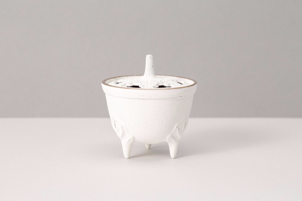 【昭和レトロ】南部鉄器・茅葺屋根　香炉