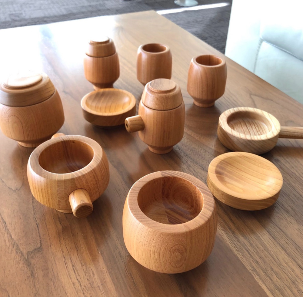 けやきままごと 国産ケヤキ 寺内定夫の木のおもちゃ 新バージョン