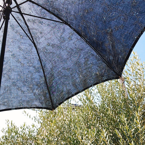 ペイズリー柄　日傘　軽い❗️ 2枚目の画像