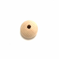 可愛いベビーの為の手作りキット☆木製 おしゃぶり 歯がため ボール大 5個セット 直径20㎜ 3枚目の画像