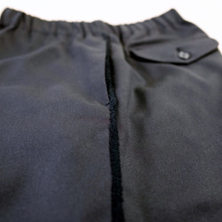 ワイドストレート・ サイドライン・パンツ 　ブラック Mサイズ　レディース メンズ 4枚目の画像