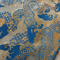 京都 西陣織り 金襴はぎれ 40cm 龍  全3色 3枚目の画像