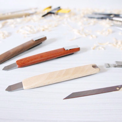 木製万能ナイフ（ブナ） 4枚目の画像