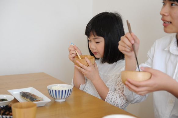 しらさぎ椀 M かえで ナチュラル 4枚目の画像