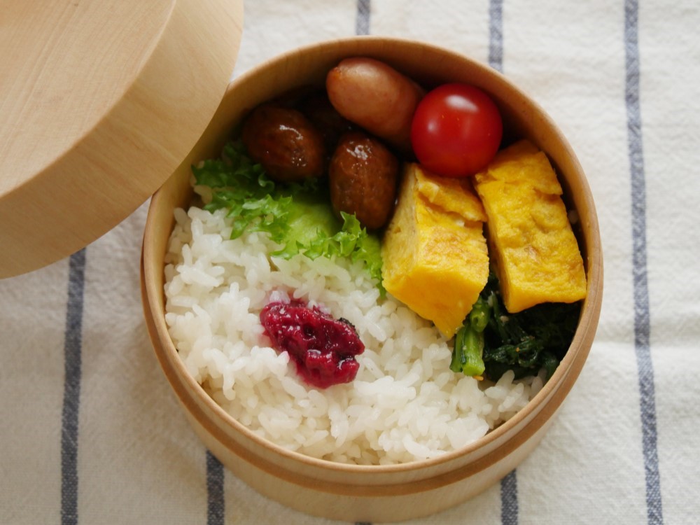 くりぬき弁当箱　みずめさくら 12,920円