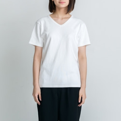 Vネックで透けない。なのに気持ちいい。これまでにない本物の純日本産のEIJI白Tシャツ 6枚目の画像