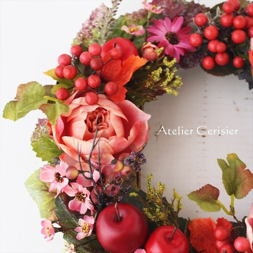 ⭐︎アーティフィシャルフラワー リース アーティフィシャルフラワー+リース プリザーブドフラワー 造花