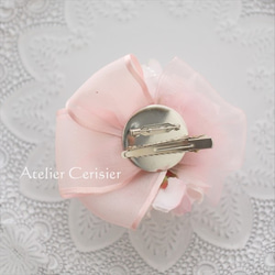 桜・さくら パール付 コサージュ＃１１ 入学式　卒業式 4枚目の画像