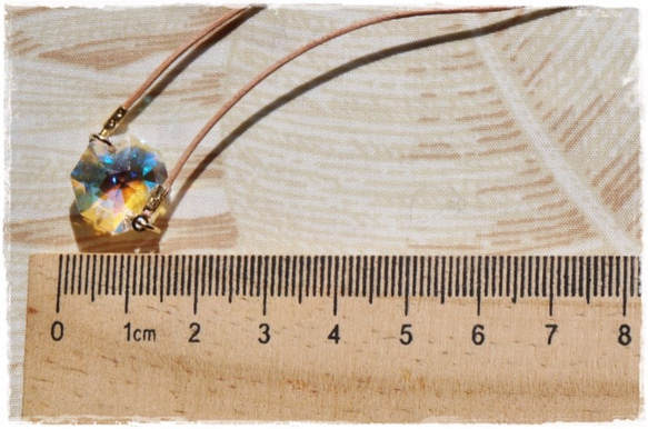 再販＊Octagon◇＊スワロフスキー社製ビーズ使用◇＊チョーカー 2枚目の画像