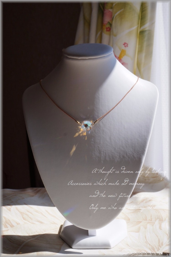 再販＊Octagon◇＊スワロフスキー社製ビーズ使用◇＊チョーカー 5枚目の画像