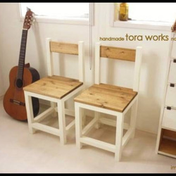 送料無料♪】 □アンティーク風 カントリーチェア W□ 椅子（チェアー