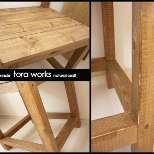 送料無料♪】 □アンティーク風 カントリーチェア W□ 椅子（チェアー