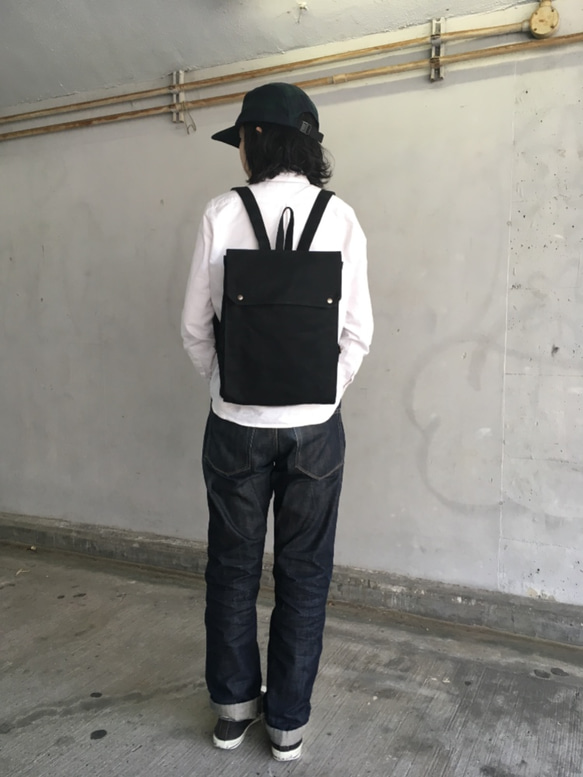 【期間数量限定】Jabsco Rucksack ジャブスコ リュックサック Sサイズ ブラック 1枚目の画像