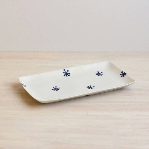 波佐見焼】和山 リーフ Wプレート 長角皿 長皿 wazangama 通販