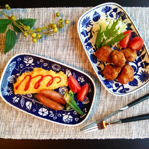 波佐見焼】和山 北欧風 ノスタルジックな雰囲気の器 フラワーパレード