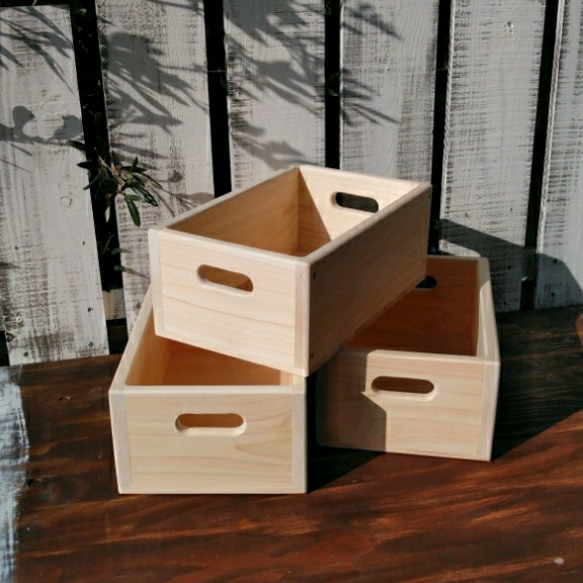 小箱　～３個組～　受注生産 1枚目の画像