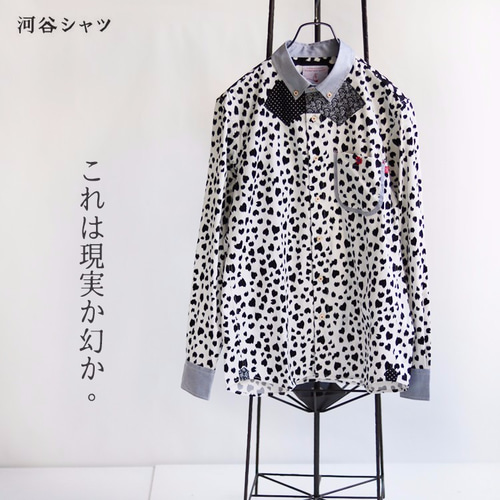 これは現実か幻か。 シャツ 河谷シャツ 通販 4583021｜Creema(クリーマ
