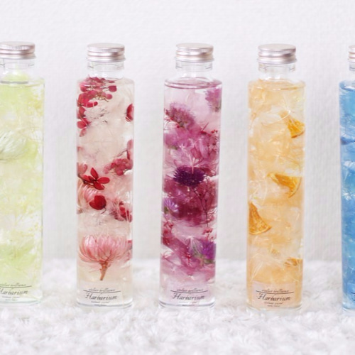 ハーバリウム*+【お好きなお色3本お選びください】 ハーバリウム・植物  