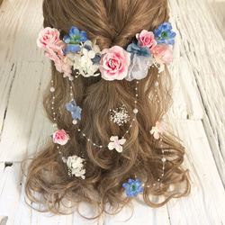 和装髪飾り ヘッドドレス 水引×紐×カチューシャ ヘッドドレス