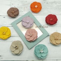 灰（グレー） コサージュ の人気通販｜Creema(クリーマ) 国内最大の