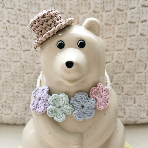 しろくま貯金箱麦わら帽子2点セット