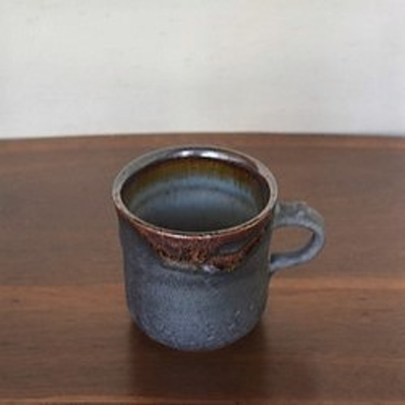 桜島釉 コーヒーマグカップ 3枚目の画像