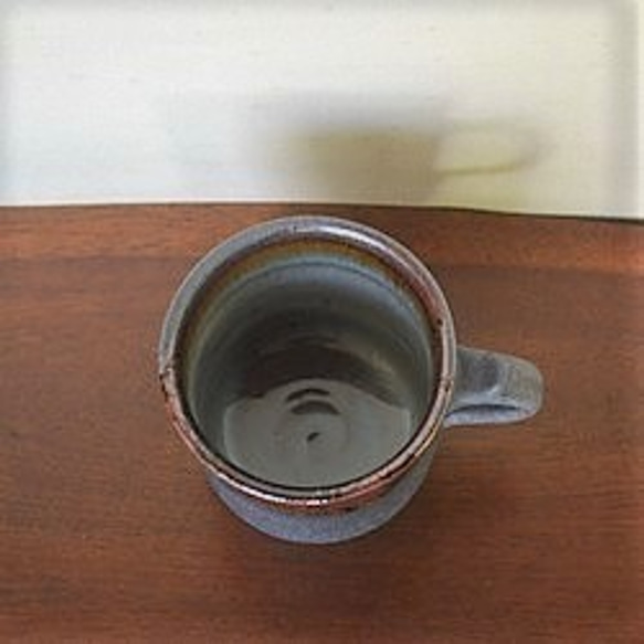 桜島釉 コーヒーマグカップ 4枚目の画像