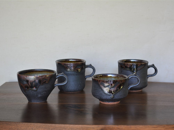 桜島釉 コーヒーマグカップ 7枚目の画像