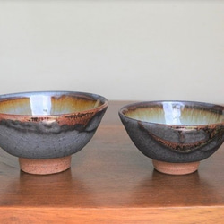 桜島釉・飯碗　小ぶり　 4枚目の画像