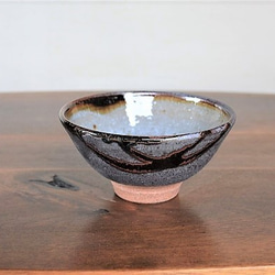 桜島釉・飯碗 (大) 2枚目の画像