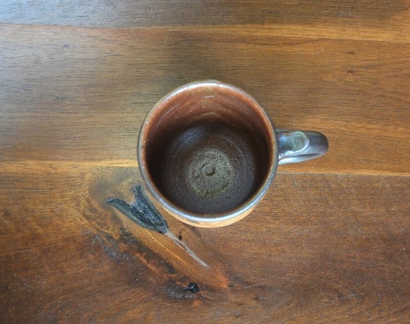 チュンチュン　鉄絵マグカップ(丸) 3枚目の画像