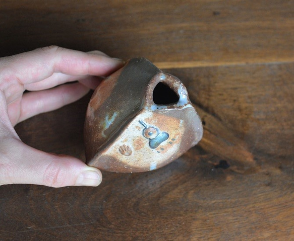 チュンチュン　三面花瓶(一輪挿し・小) 4枚目の画像