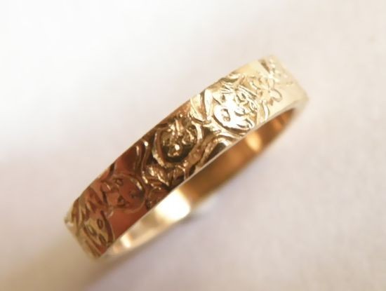 イチゴいちごのリング　K18　ピンクゴールド Strawberry Ring K18 PinkGold