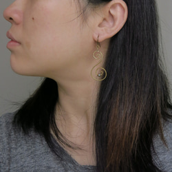 henna的旋轉線 耳環 第4張的照片