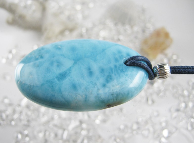 イルカのいる海  naked80 ラリマー  ペンダント simple【送料無料】いるか ドルフィン