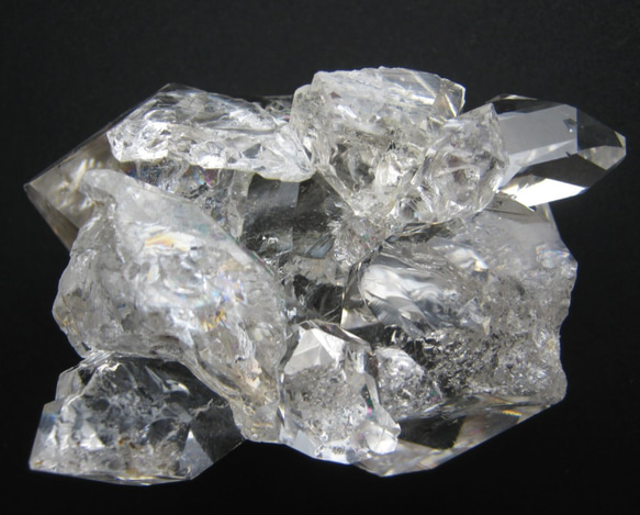 ハーキマー水晶 140g NYの鉱山オーナーから直輸入　HKM030 herkimer 原石 ハーキマーダイヤモンド 5枚目の画像
